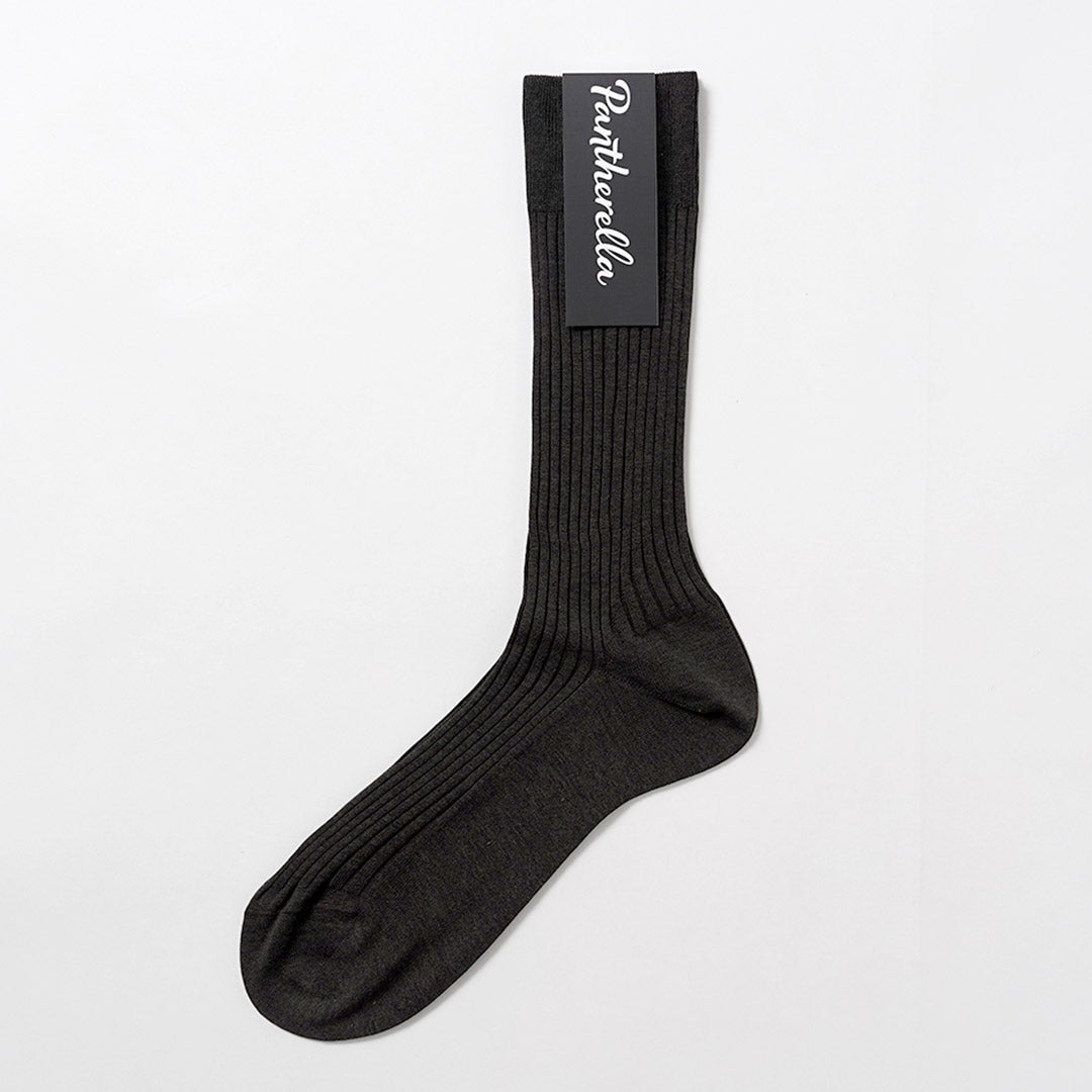 PANTHERELLA / Danvers 5x3 Rib Cotton Men's Dress Socks