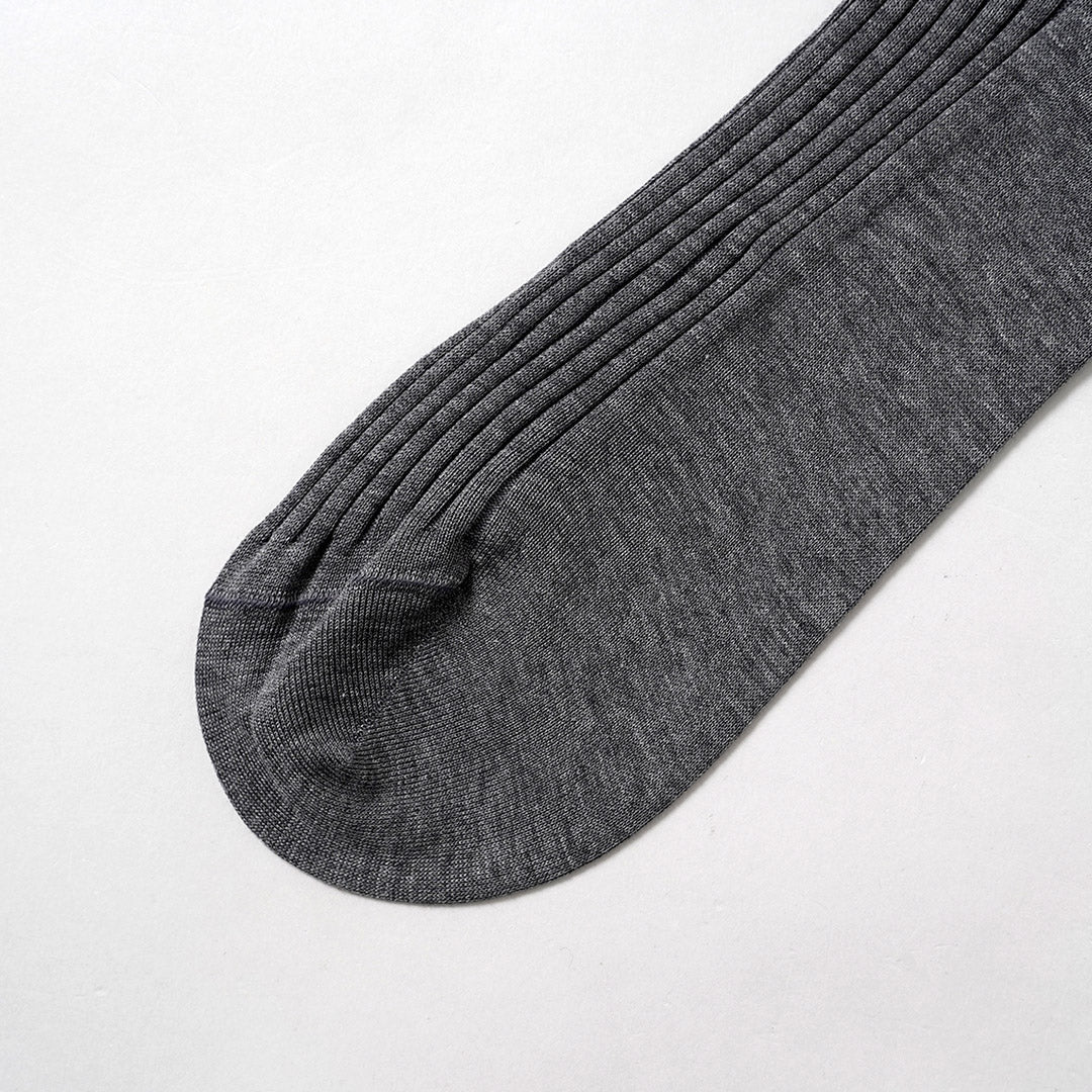 PANTHERELLA / Danvers 5x3 Rib Cotton Men's Dress Socks