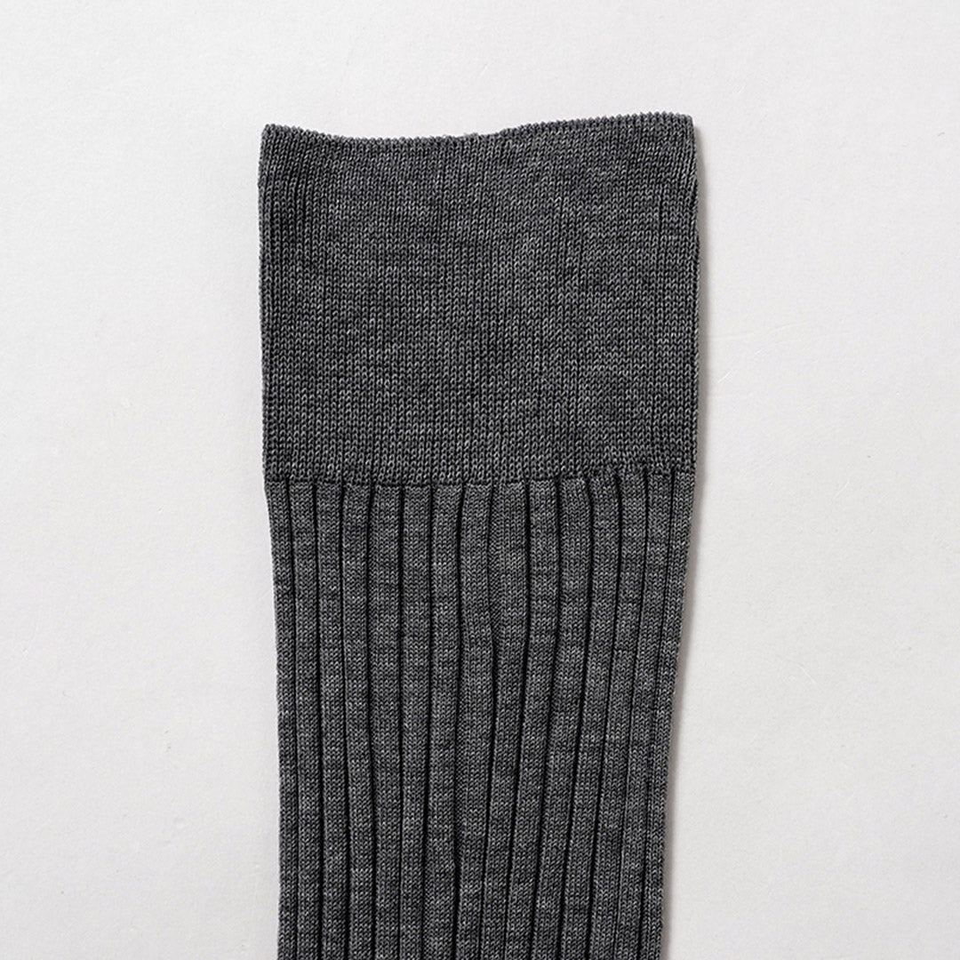 PANTHERELLA / Danvers 5x3 Rib Cotton Men's Dress Socks