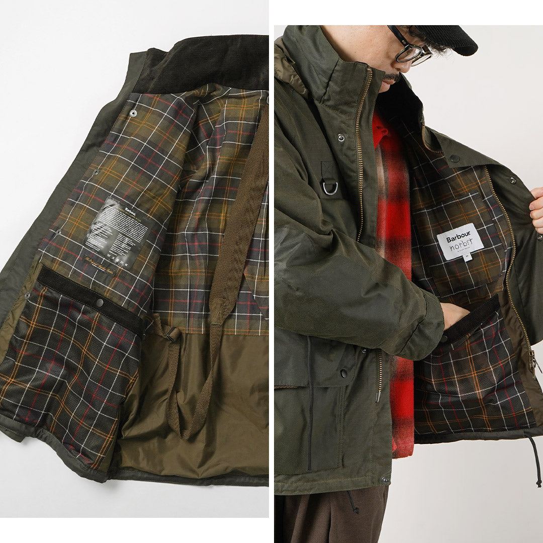 NORBIT / Barbour Collaboration Ripstop Wax Jacket