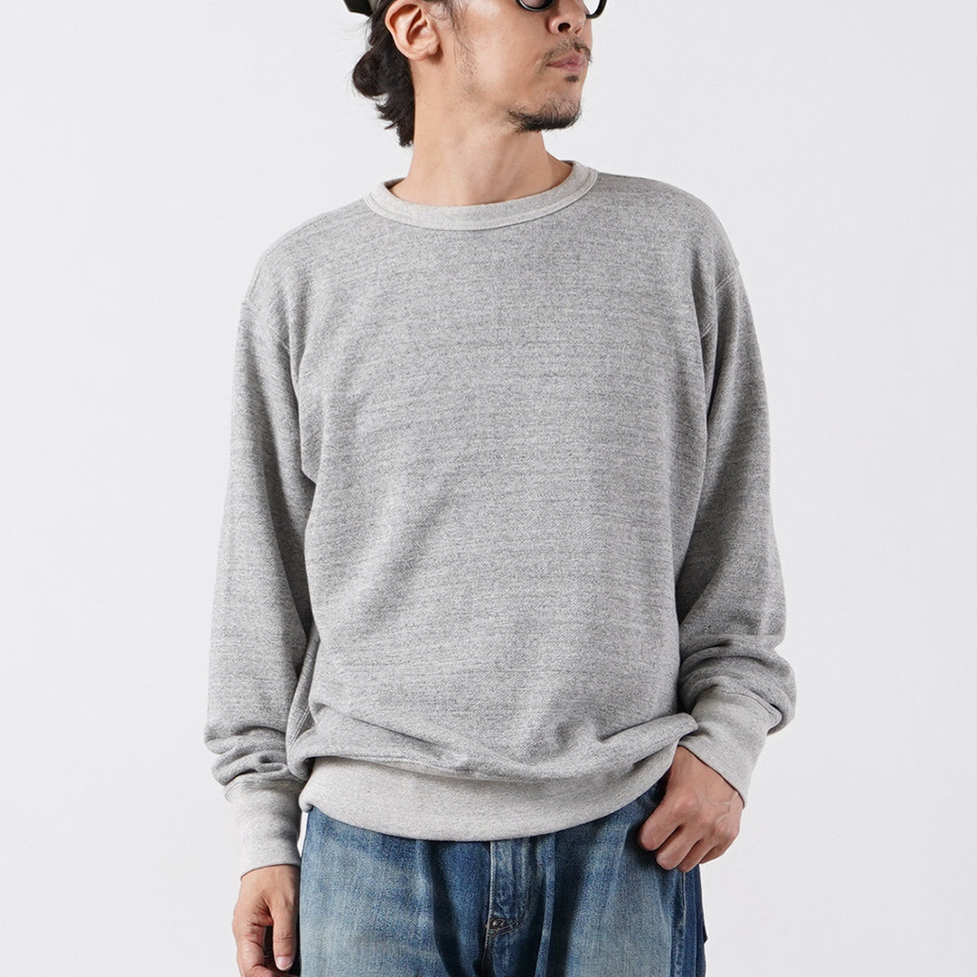FILMELANGE / RALPH Comfort Loopback Crew Neck Sweatshirt