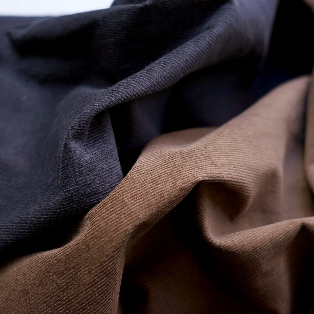 FUJITO / Corduroy Open Collar Shirt