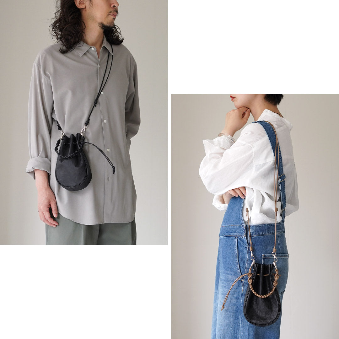 SENTI / Dyneema 가죽 메디신 백 M + 핸드 스트랩