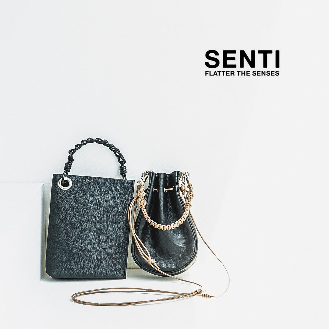 SENTI / Dyneema 가죽 메디신 백 M + 핸드 스트랩