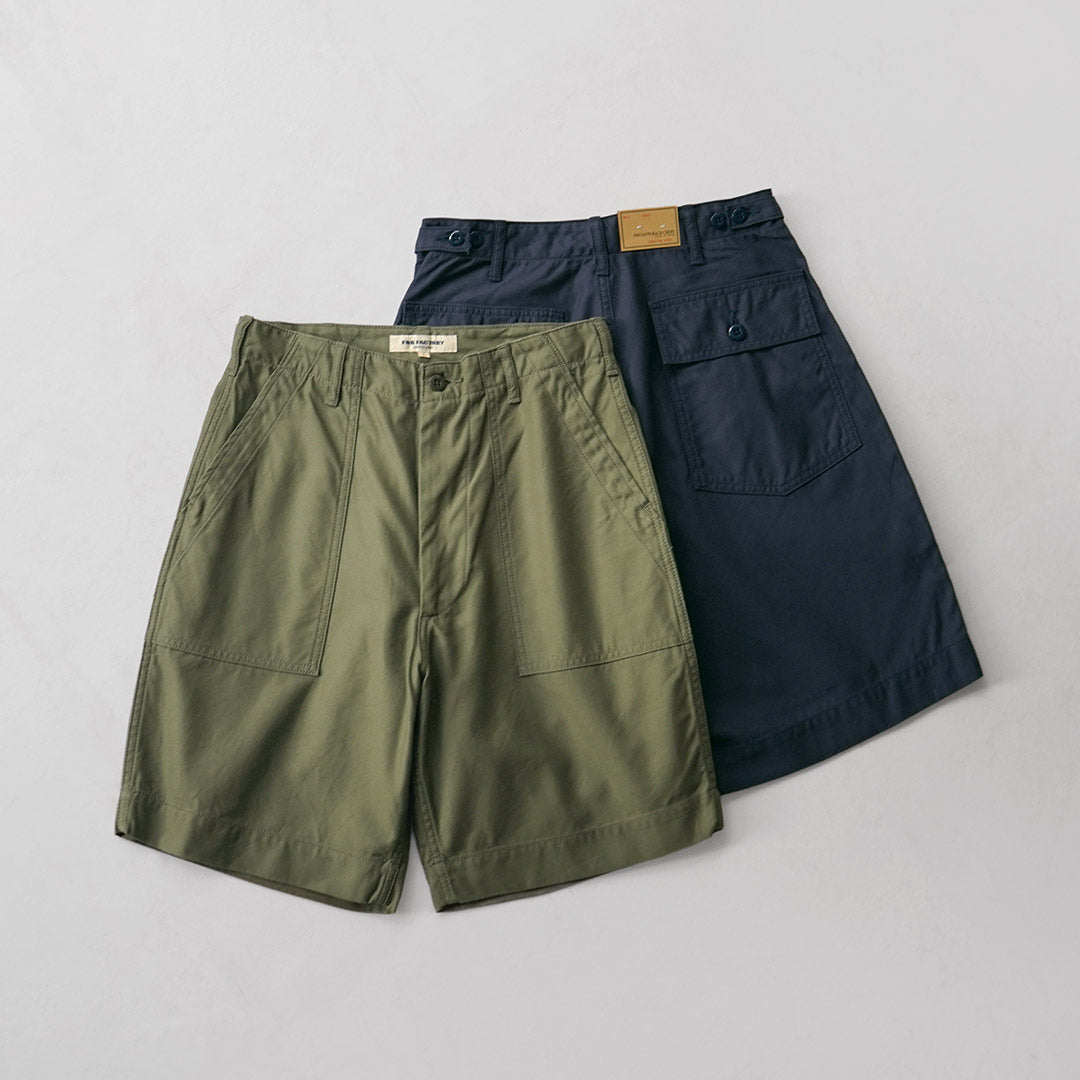 FOB FACTORY / F4171 Pantalones cortos panaderos