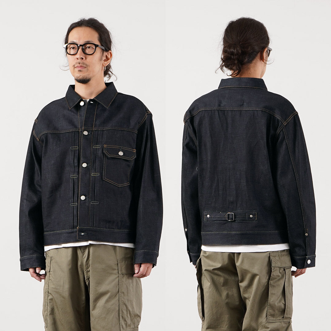 MOMOTARO JEANS / 14.7oz #001 Type I Standard Denim Jacket - Rigid