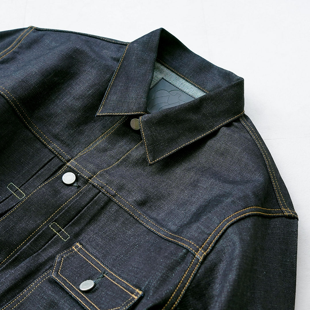 MOMOTARO JEANS / 14.7oz #001 Type I Standard Denim Jacket - Rigid