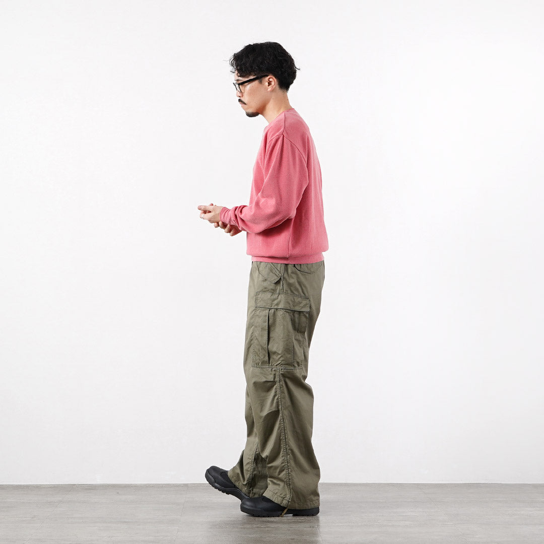 HEALTHKNIT / Classic Sweatshirt Henley Neck (Vintage Finish)