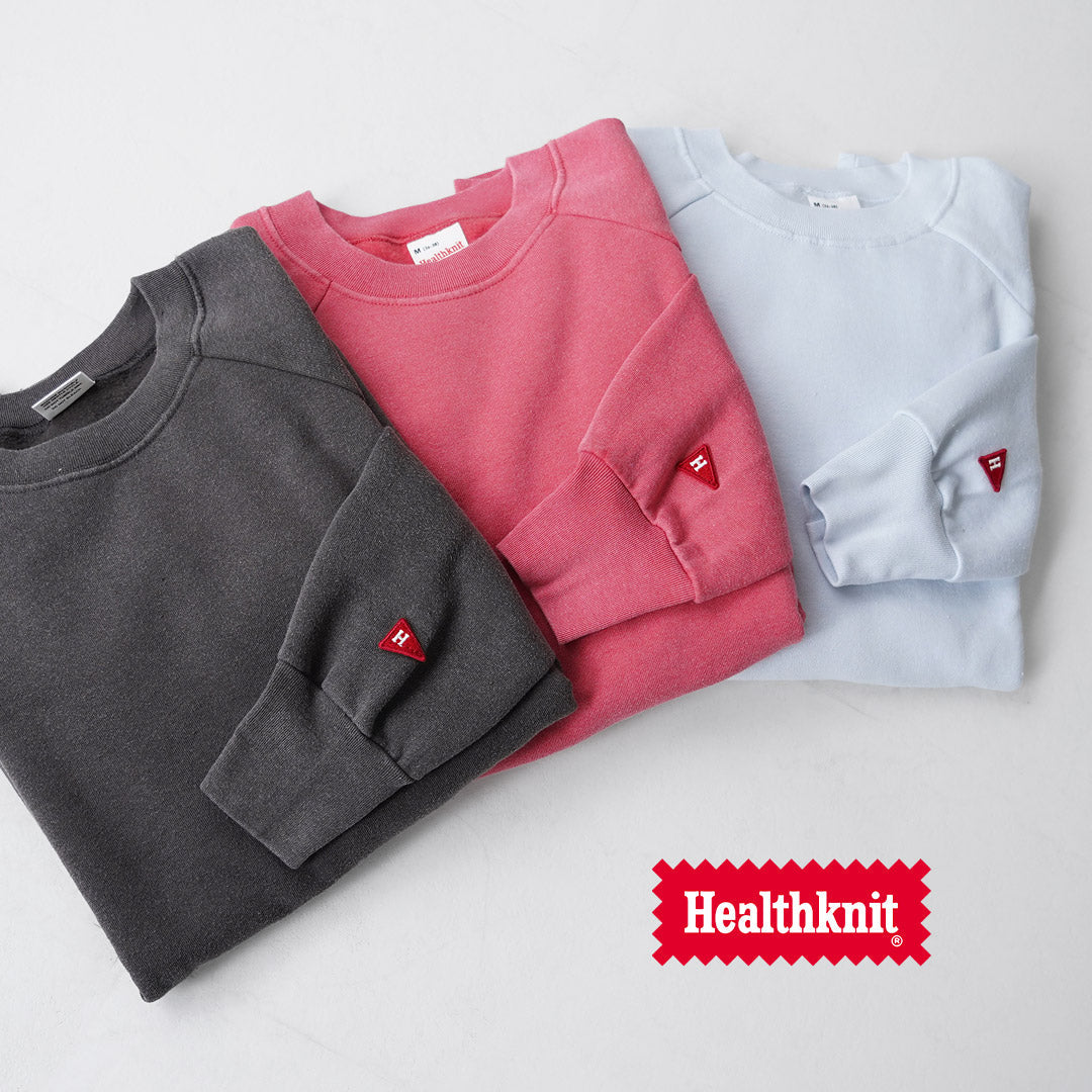 HEALTHKNIT / Classic Sweatshirt Crew Neck (Vintage Finish)