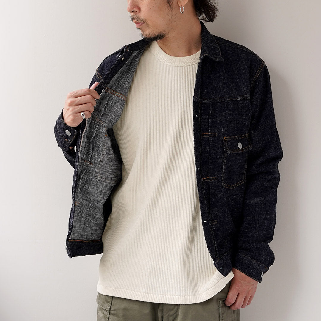 HEALTHKNIT / Army Rib Crewneck Long Sleeve