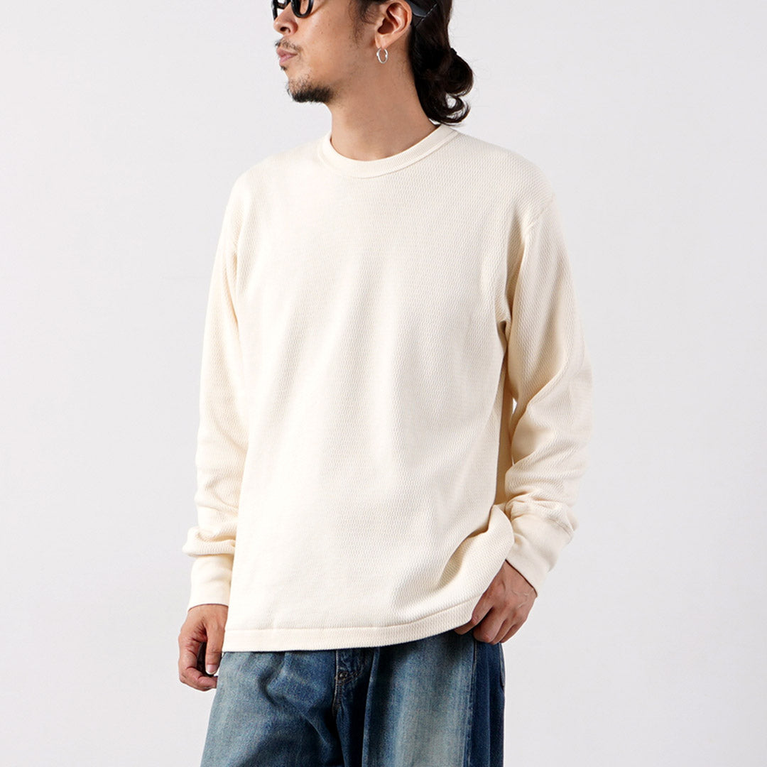 HEALTHKNIT / Thermal King 拉舍尔蜂窝圆领长袖