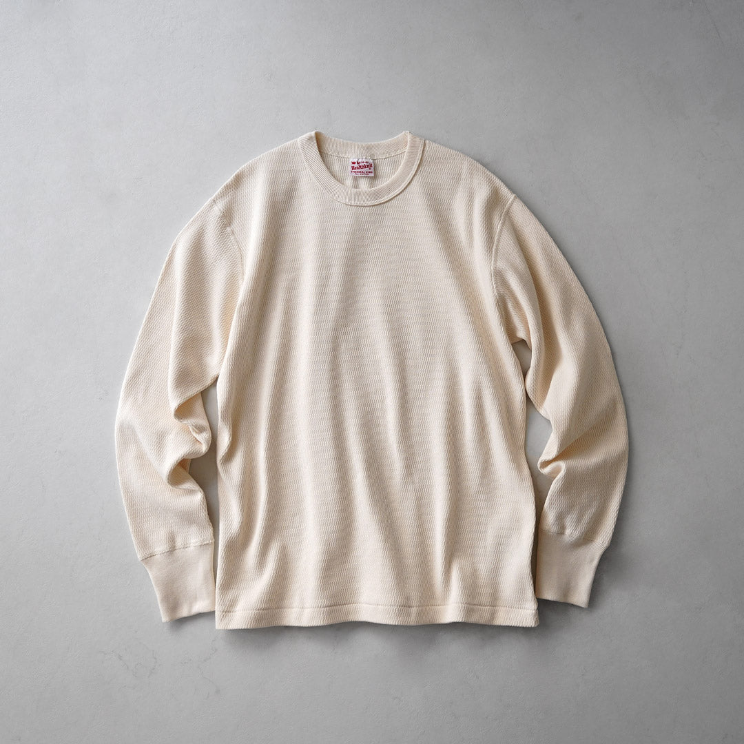 HEALTHKNIT / Thermal King 拉舍尔蜂窝圆领长袖