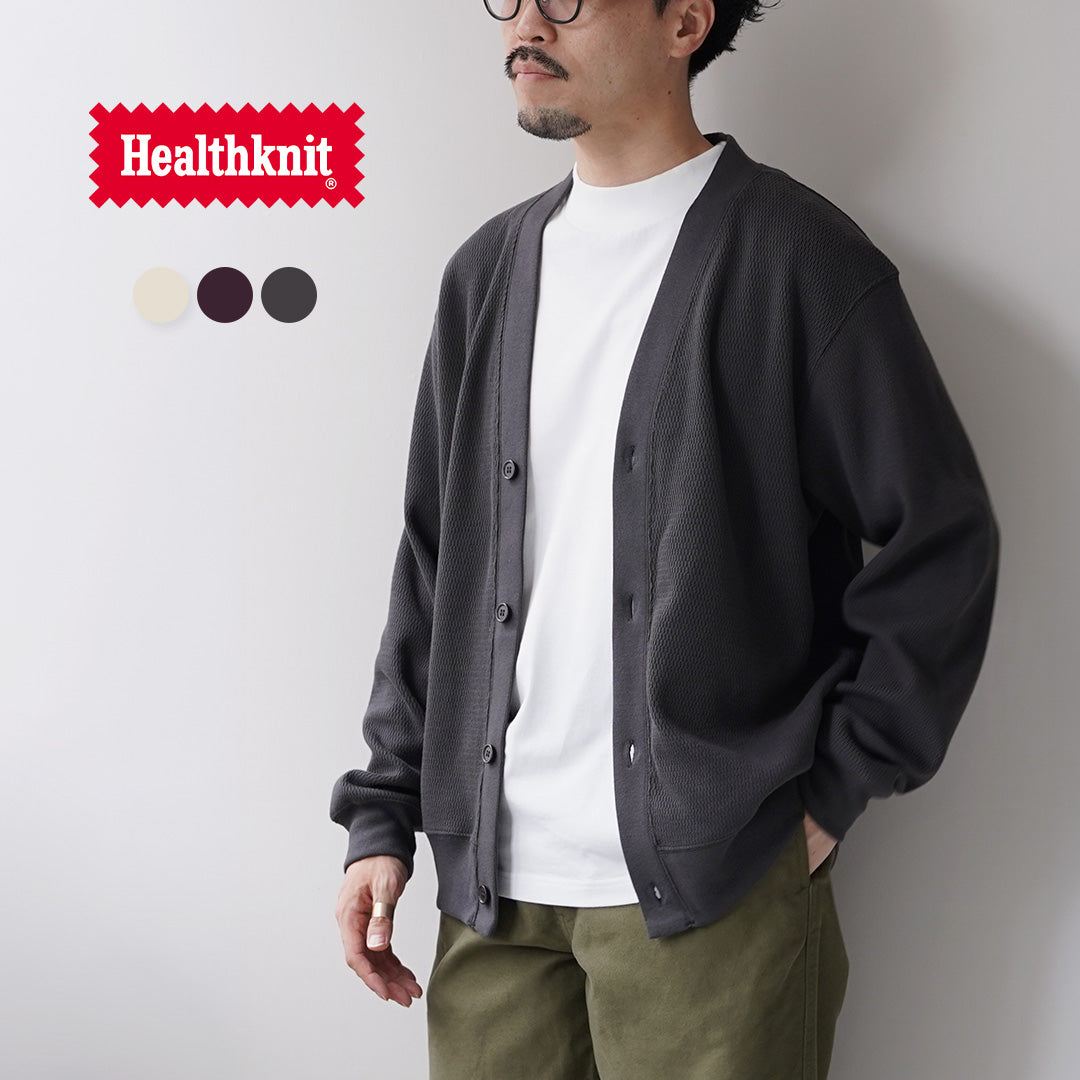 HEALTHKNIT / Thermal King 拉舍尔蜂窝开衫长袖