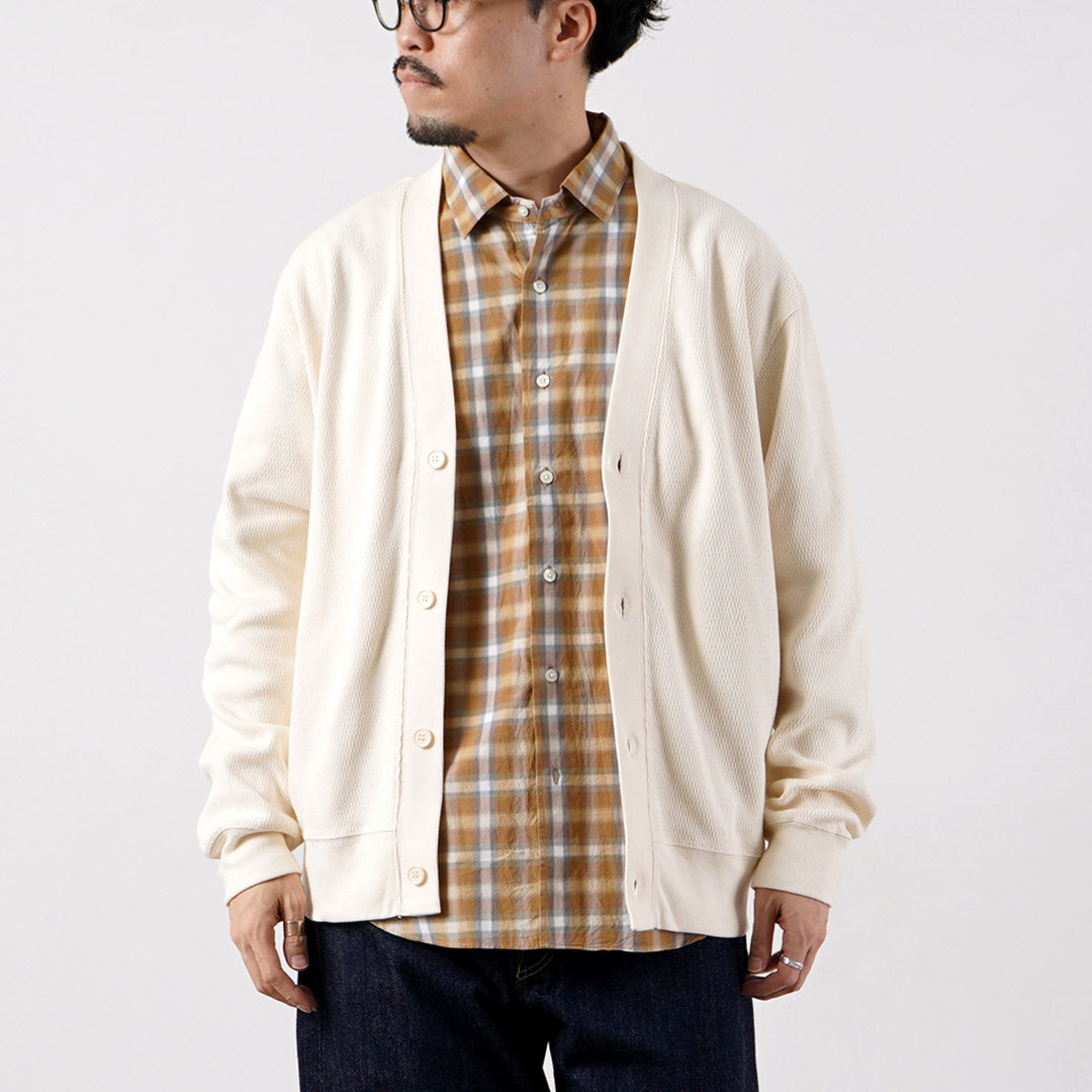 HEALTHKNIT / Thermal King 拉舍尔蜂窝开衫长袖