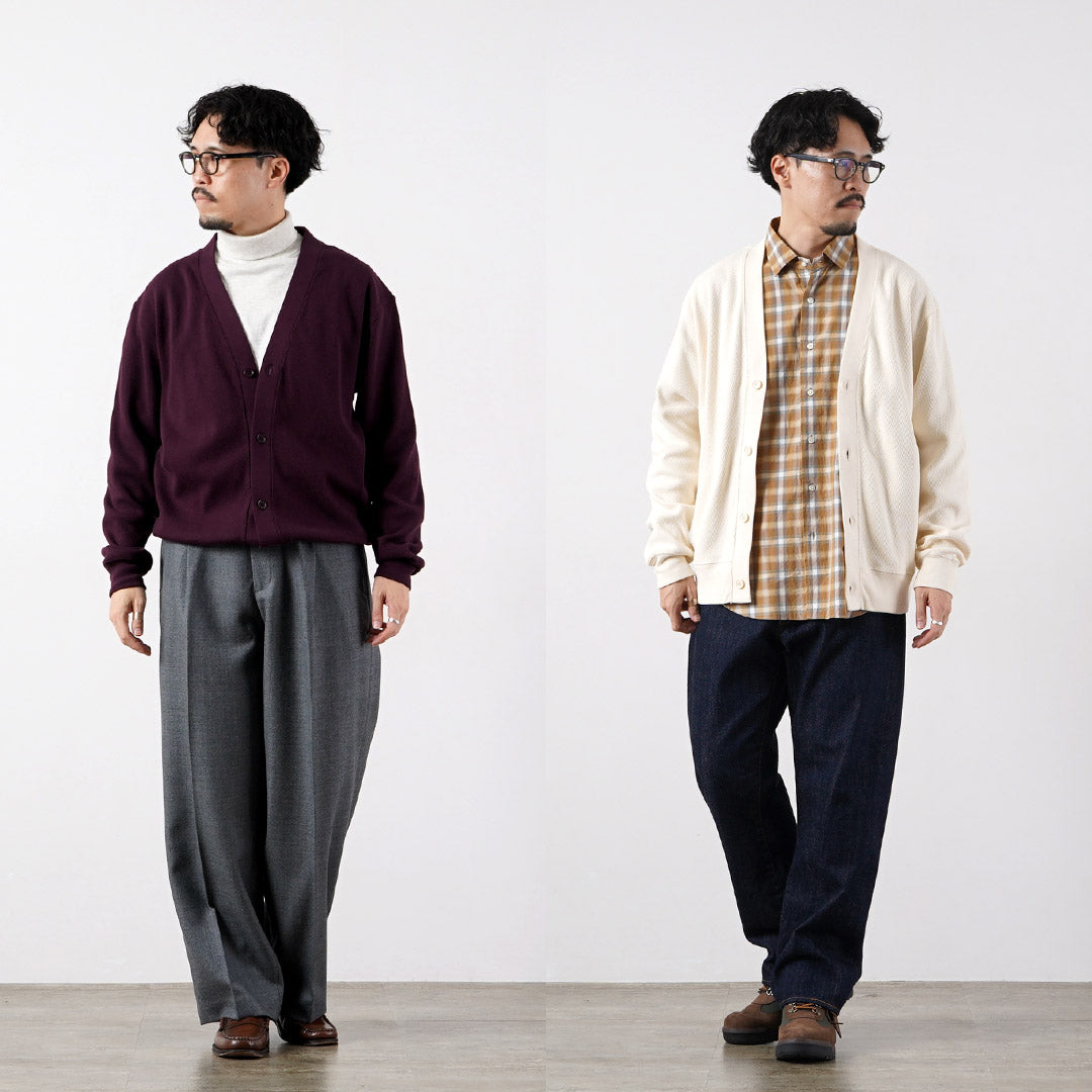 HEALTHKNIT / Thermal King 拉舍尔蜂窝开衫长袖