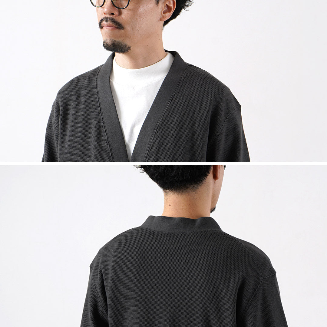 HEALTHKNIT / Thermal King 拉舍尔蜂窝开衫长袖
