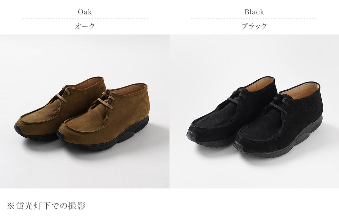 MIDFOOT / 왈라비 슈즈 누벅 가죽