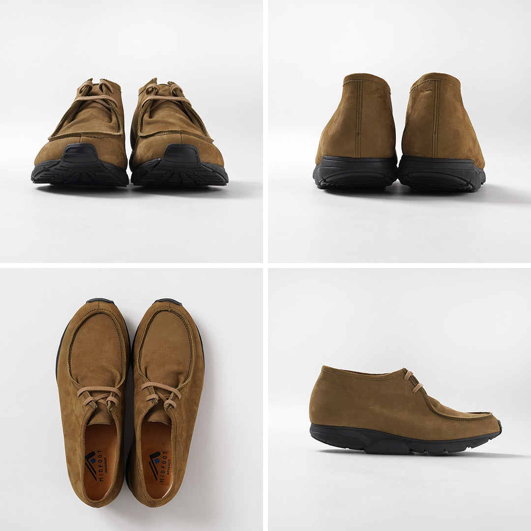 MIDFOOT / 왈라비 슈즈 누벅 가죽