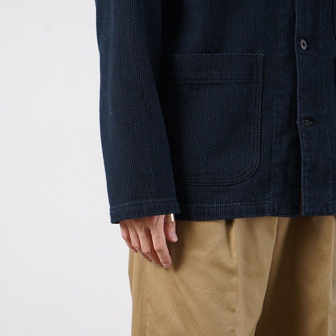 FOB FACTORY / F2468 Indigo Sashiko Jacket