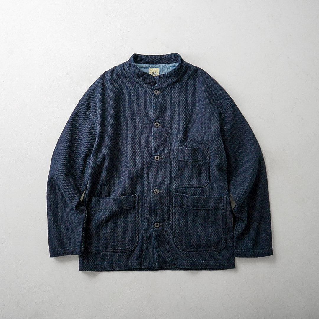 FOB FACTORY / F2468 Indigo Sashiko Jacket