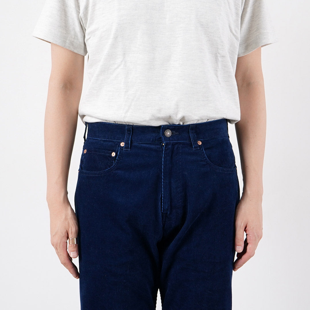 FOB FACTORY / F1154 인디고 코듀로이 5포켓 팬츠