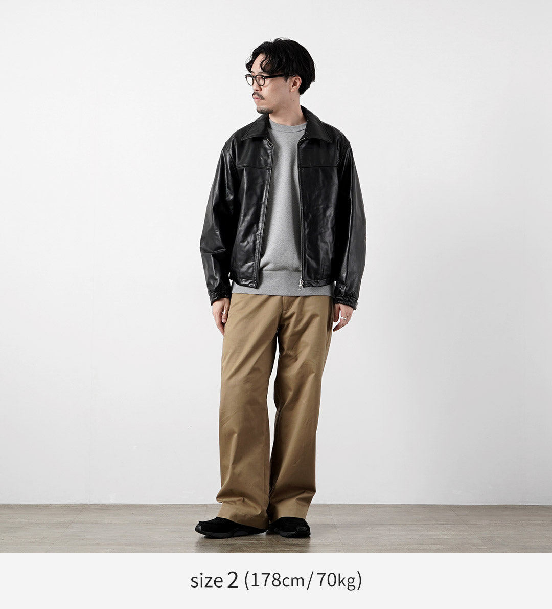 UNIVERSAL PRODUCTS. / Leather Jacket