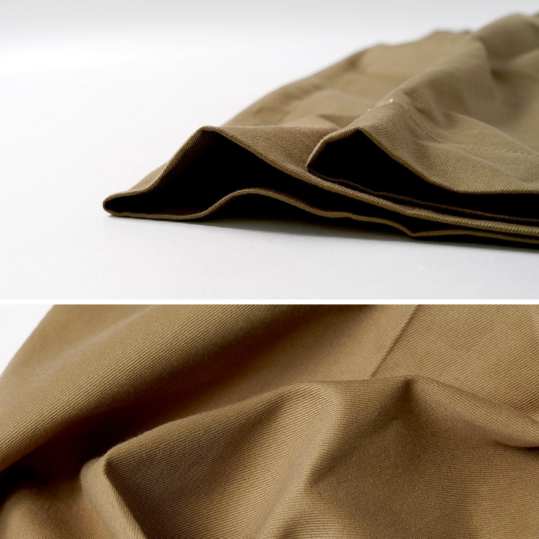UNIVERSAL PRODUCTS. / 2-Tuck Wide Chino Trousers