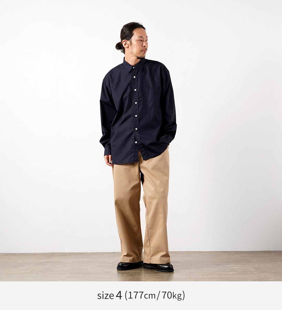 UNIVERSAL PRODUCTS. / Long Sleeve Regular Shirt
