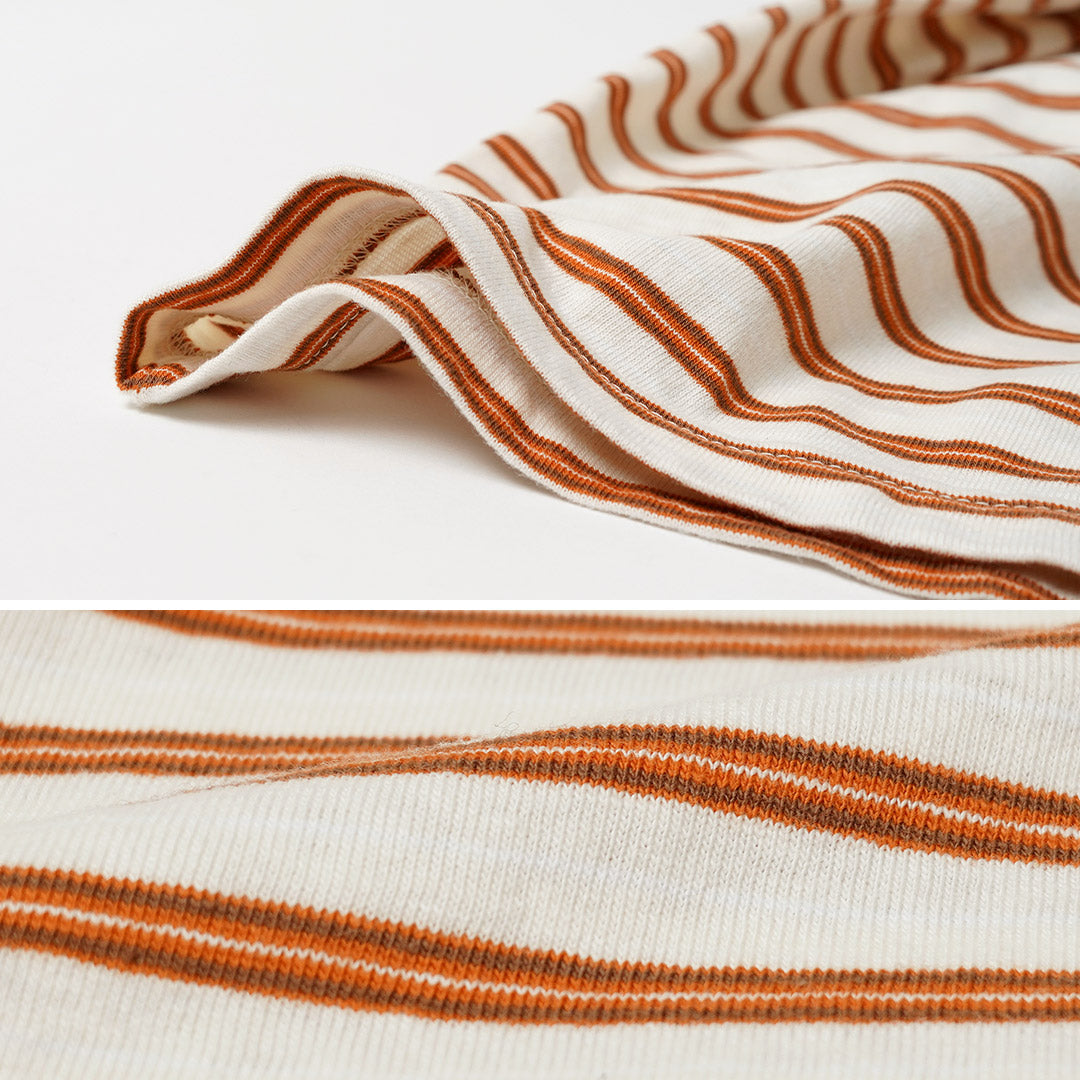 UNIVERSAL PRODUCTS. / Original Striped Long Sleeve T-Shirt