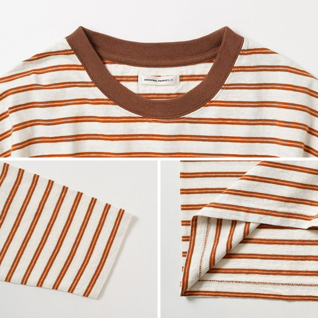UNIVERSAL PRODUCTS. / Original Striped Long Sleeve T-Shirt
