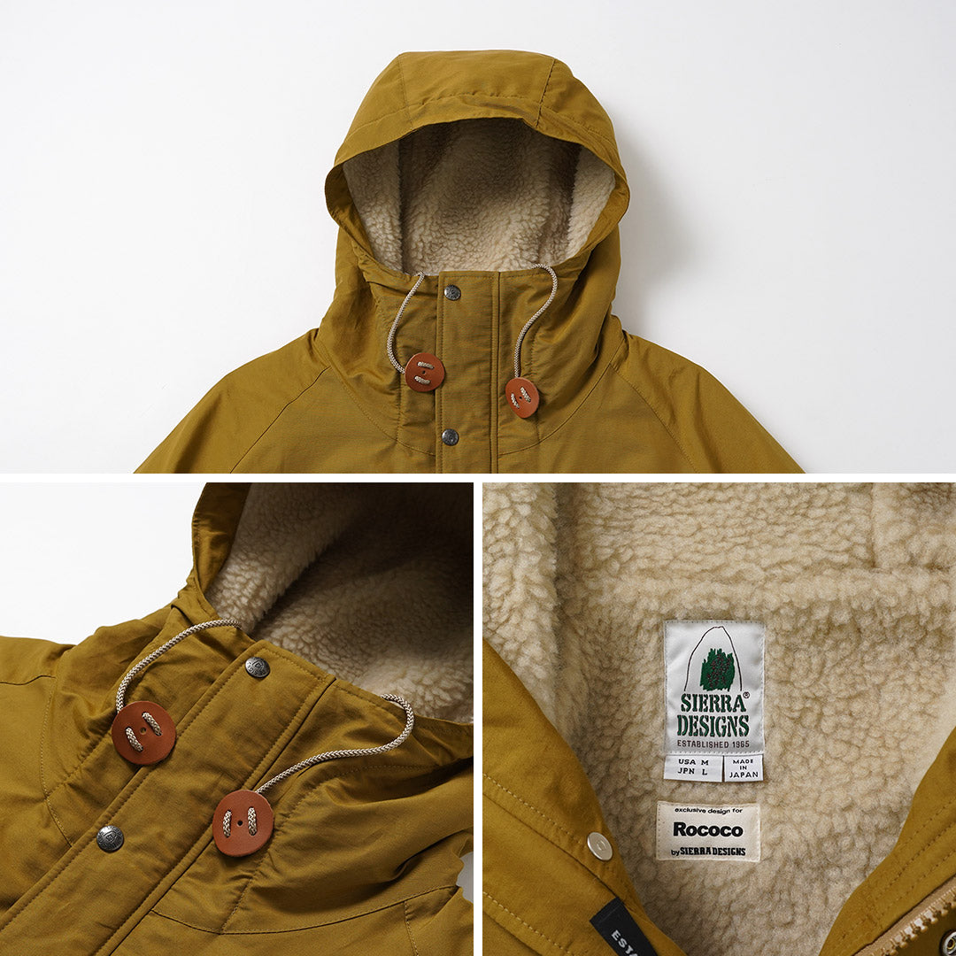 SIERRA DESIGNS / 獨家 60/40 布料 Shasta 蟒蛇皮大衣