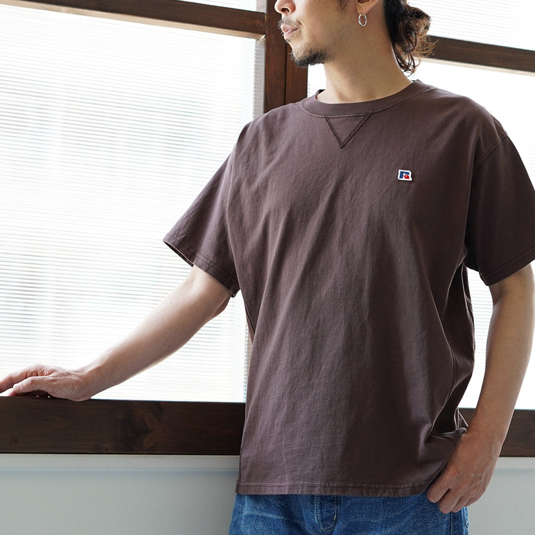 REMI RELIEF / T-shirt exclusif en jersey d'athlétisme Russell Athletic Body avec finition SP dure