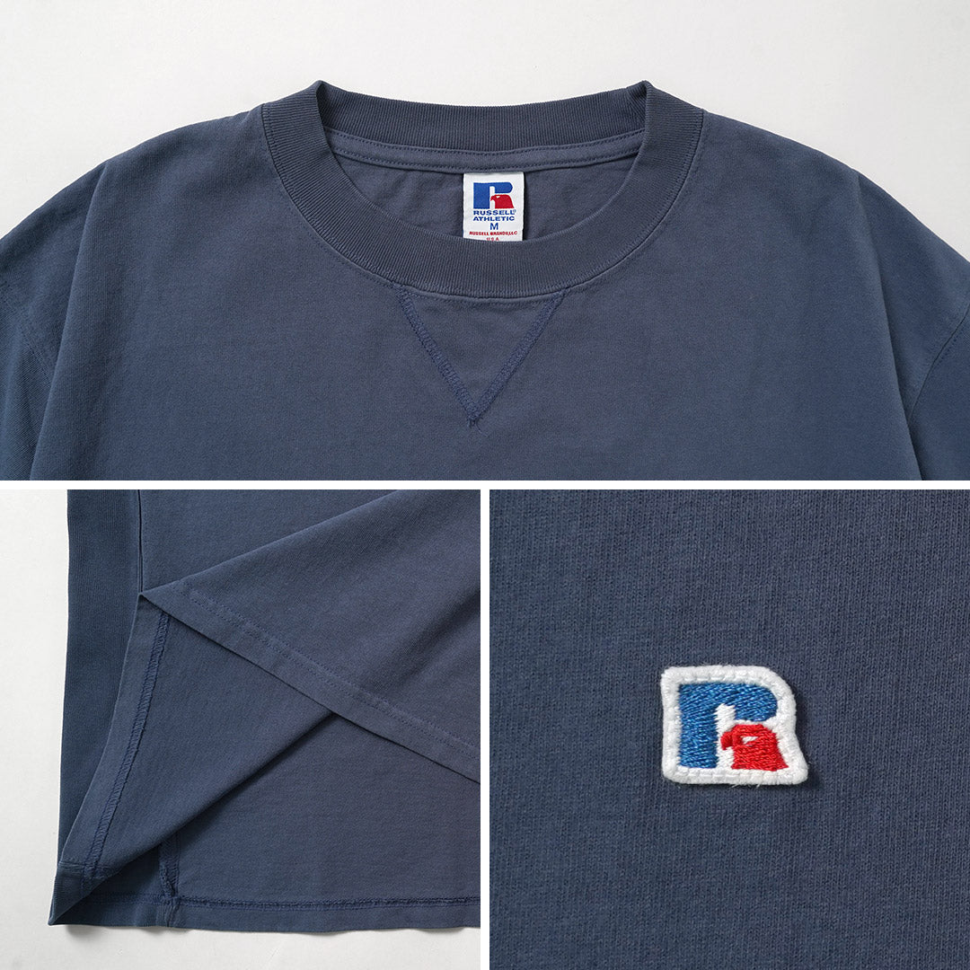 REMI RELIEF / T-shirt exclusif en jersey d'athlétisme Russell Athletic Body avec finition SP dure