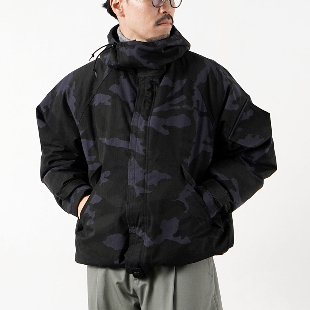 NANGA / 【Limited Production】 MISSION DISTRICT Collaboration Gas Protective Down Jacket