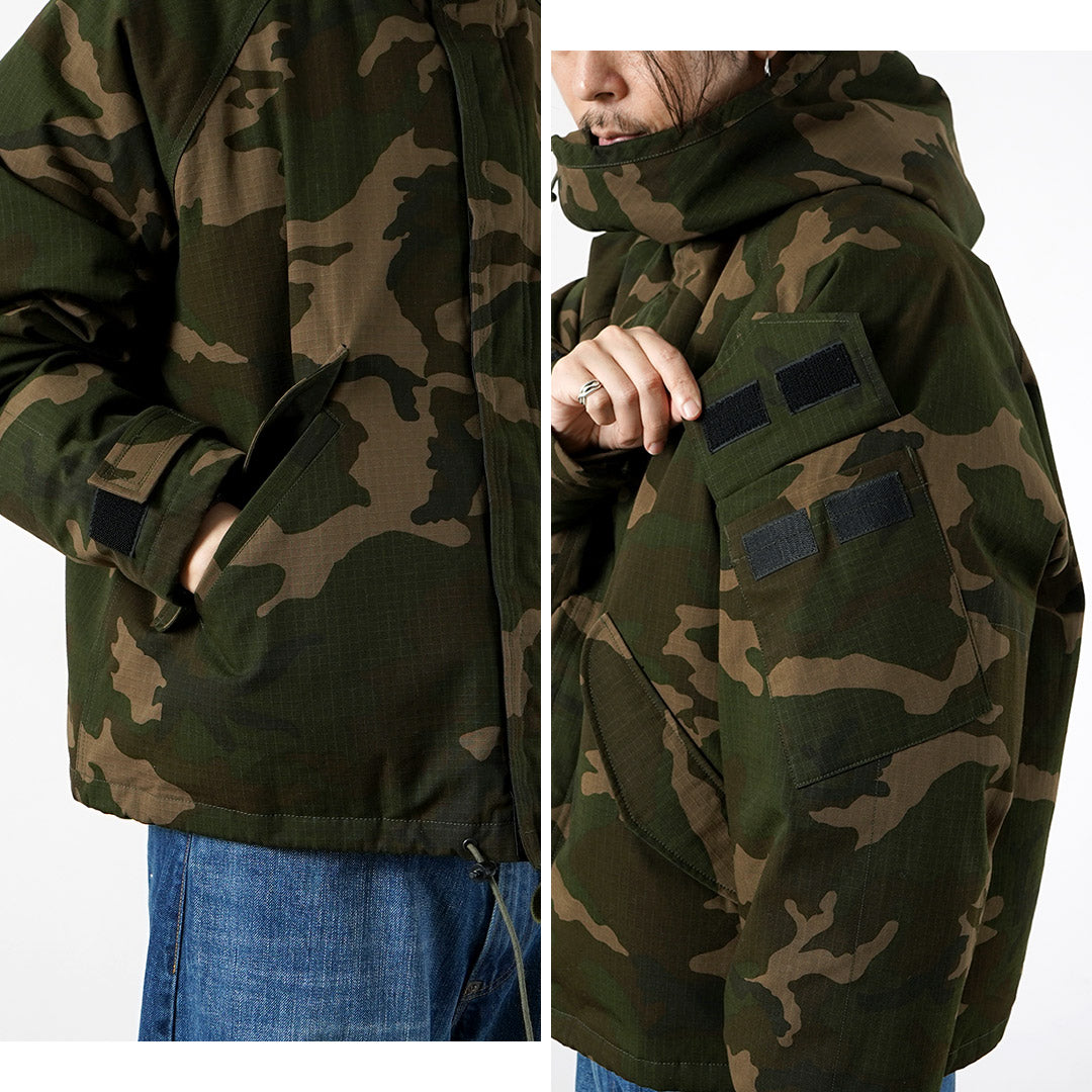 NANGA / 【Limited Production】 MISSION DISTRICT Collaboration Gas Protective Down Jacket