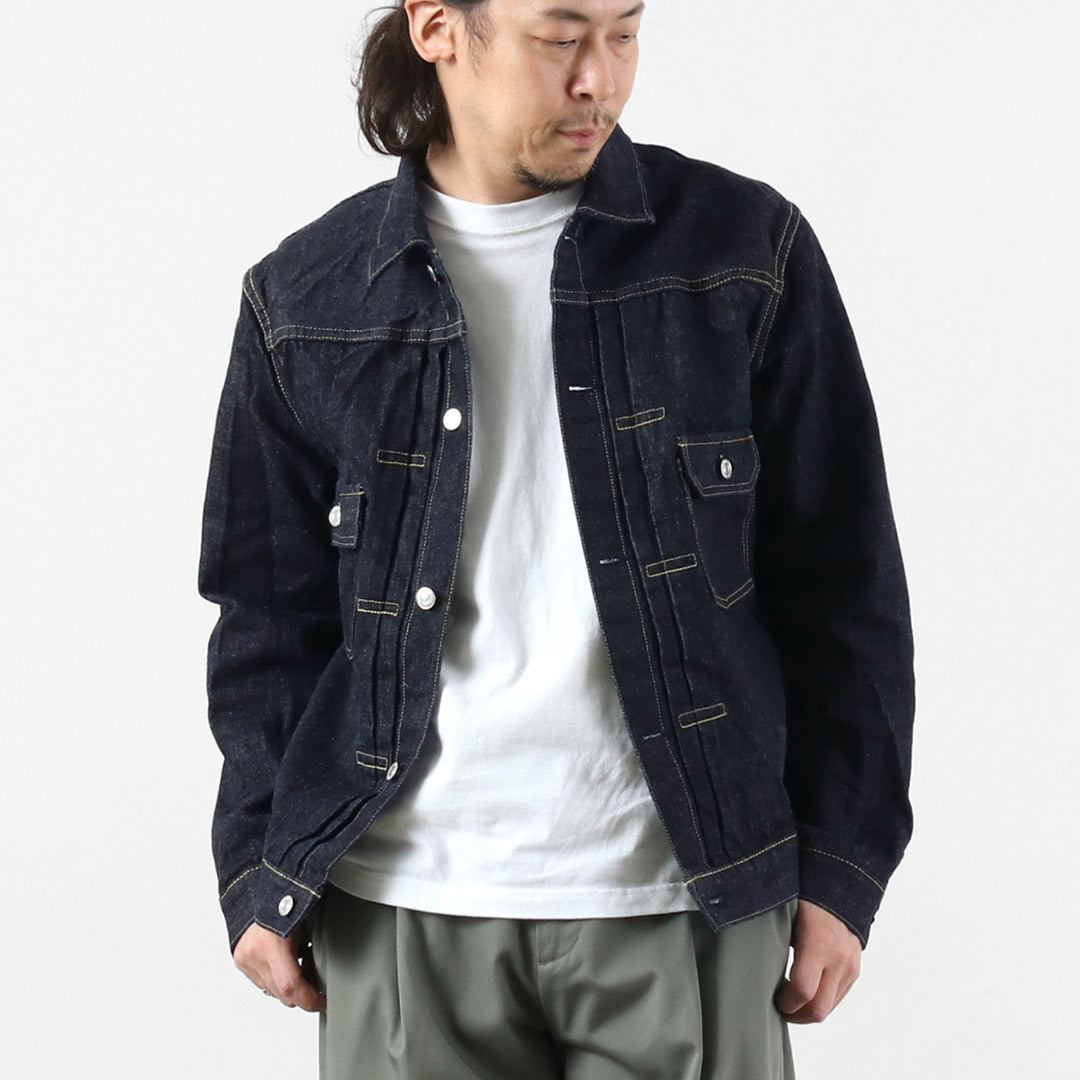 FOB FACTORY / F2464 RS5252-UF 2ème veste en denim selvedge