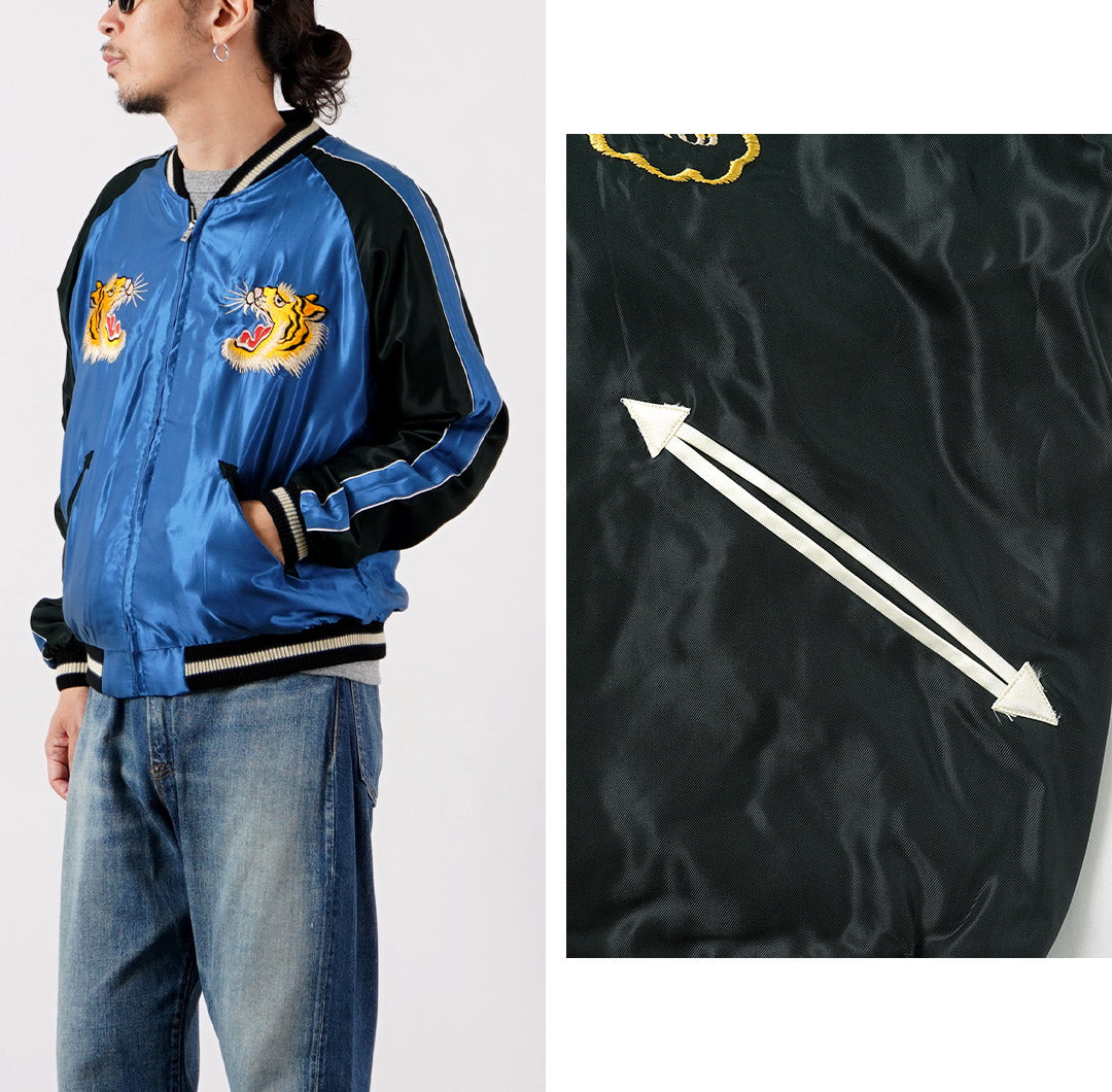 TAILOR TOYO / 아세테이트 기념품 재킷 / Tailor Toyo 리버시블