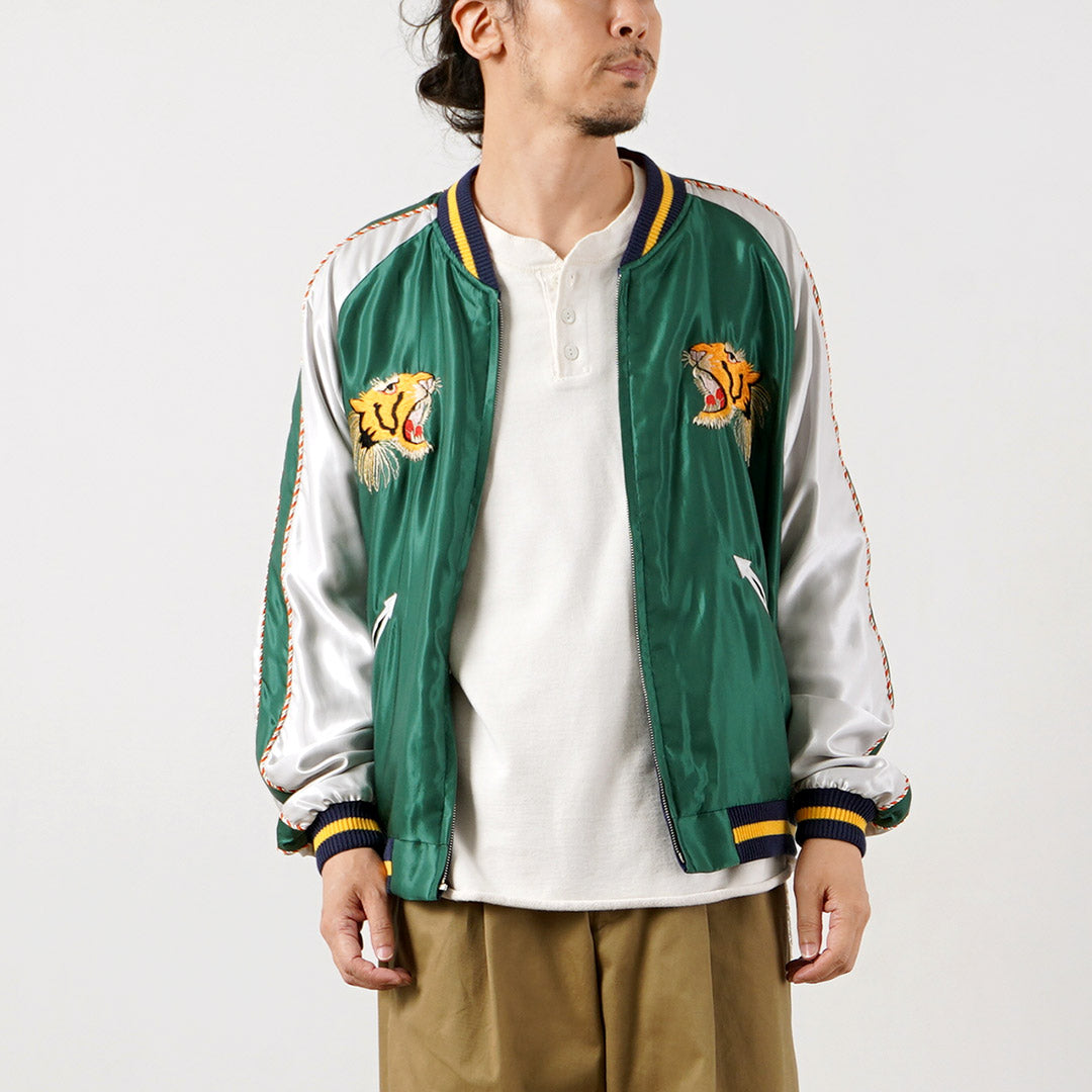 TAILOR TOYO / 아세테이트 기념품 재킷 / Tailor Toyo 리버시블