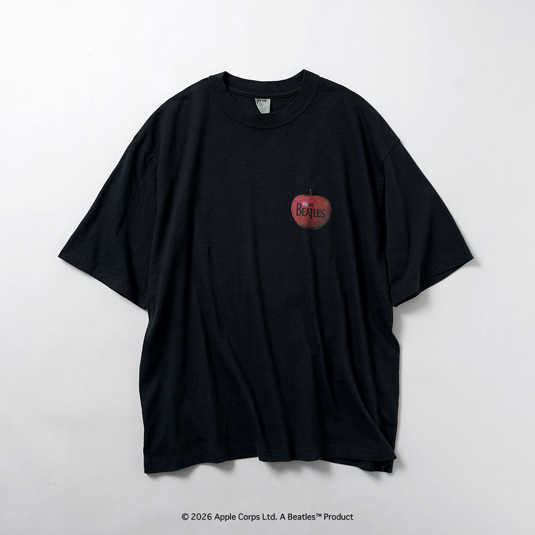 FREE RAGE / 비틀즈 × FREE RAGE Last Release 리사이클 코튼 반팔 티셔츠