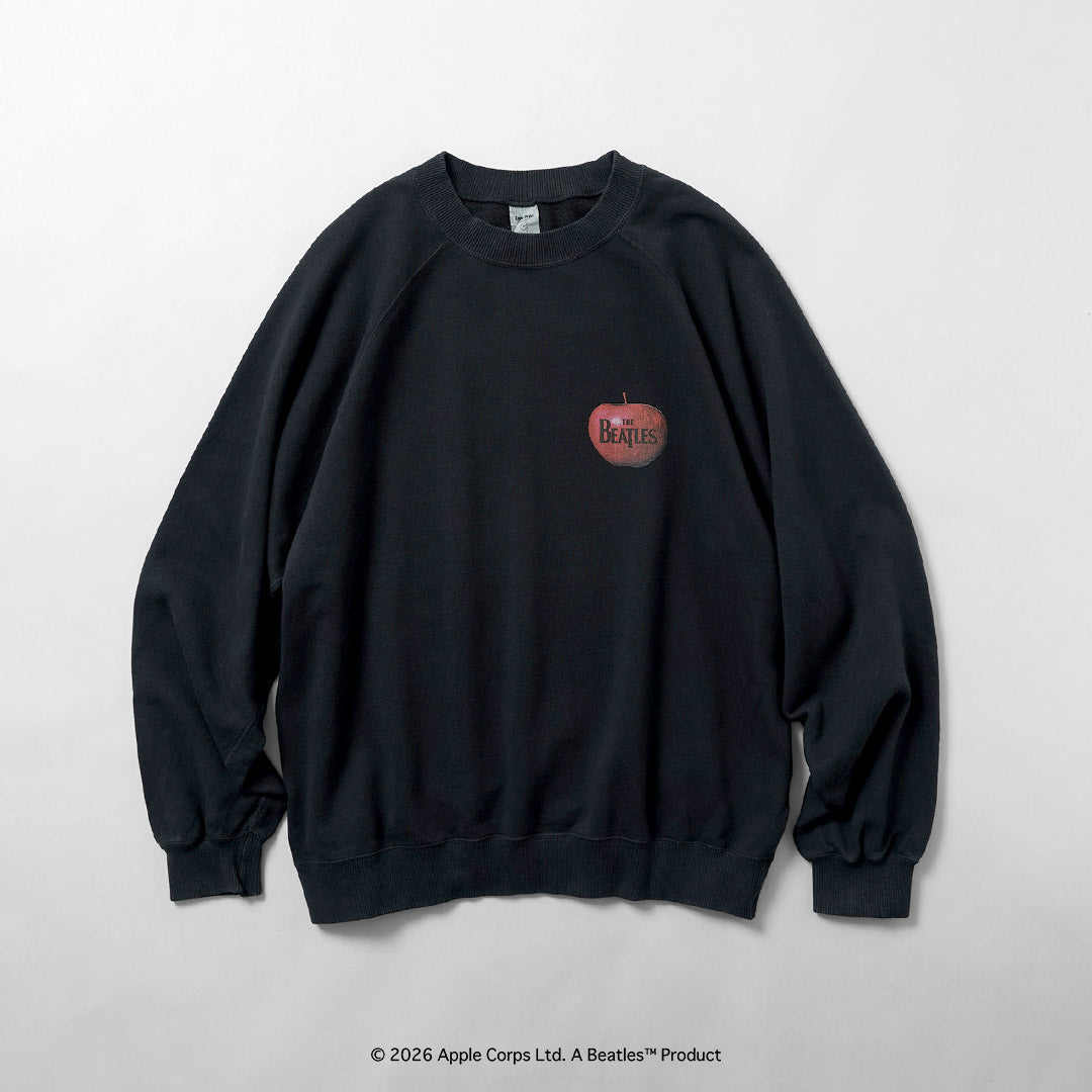 FREE RAGE / 비틀즈 × FREE RAGE Last Release Raglan Crew 스웨트셔츠