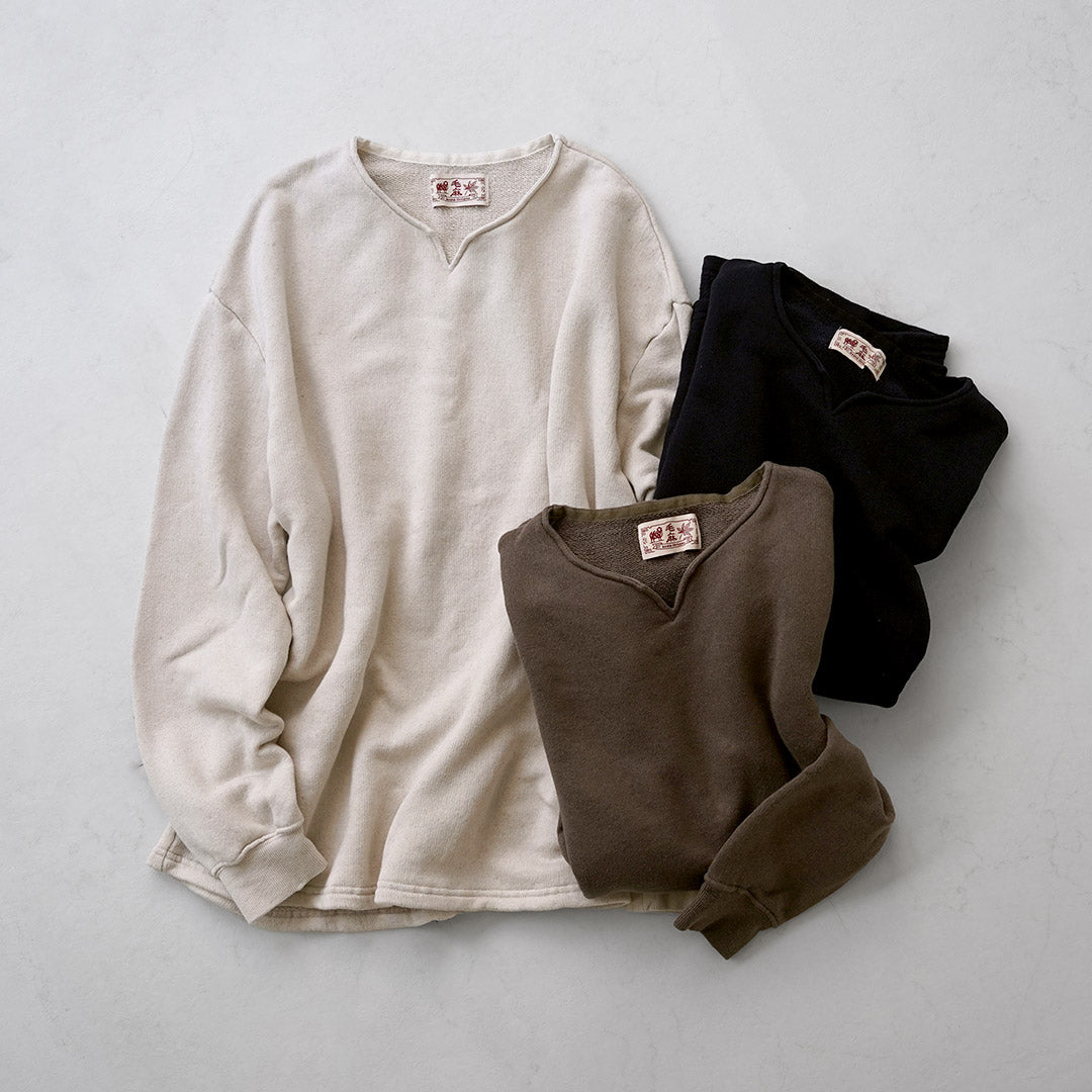KEMA DESIGNS / Key Neck Light Terry Pullover