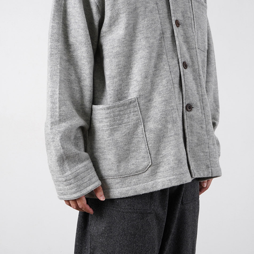 KEMA DESIGNS / Pile Wool Jersey Chore Jacket
