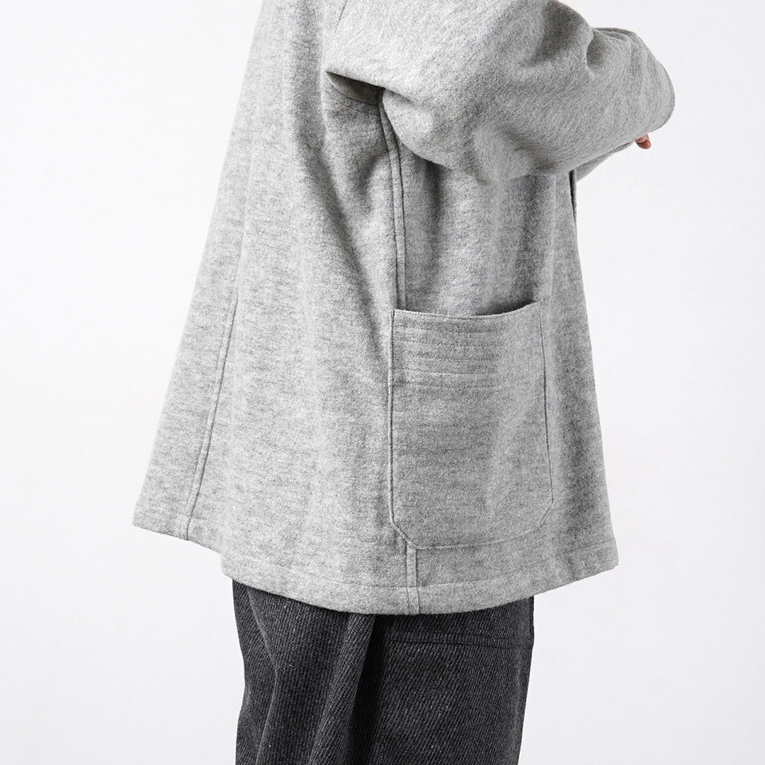 KEMA DESIGNS / Pile Wool Jersey Chore Jacket
