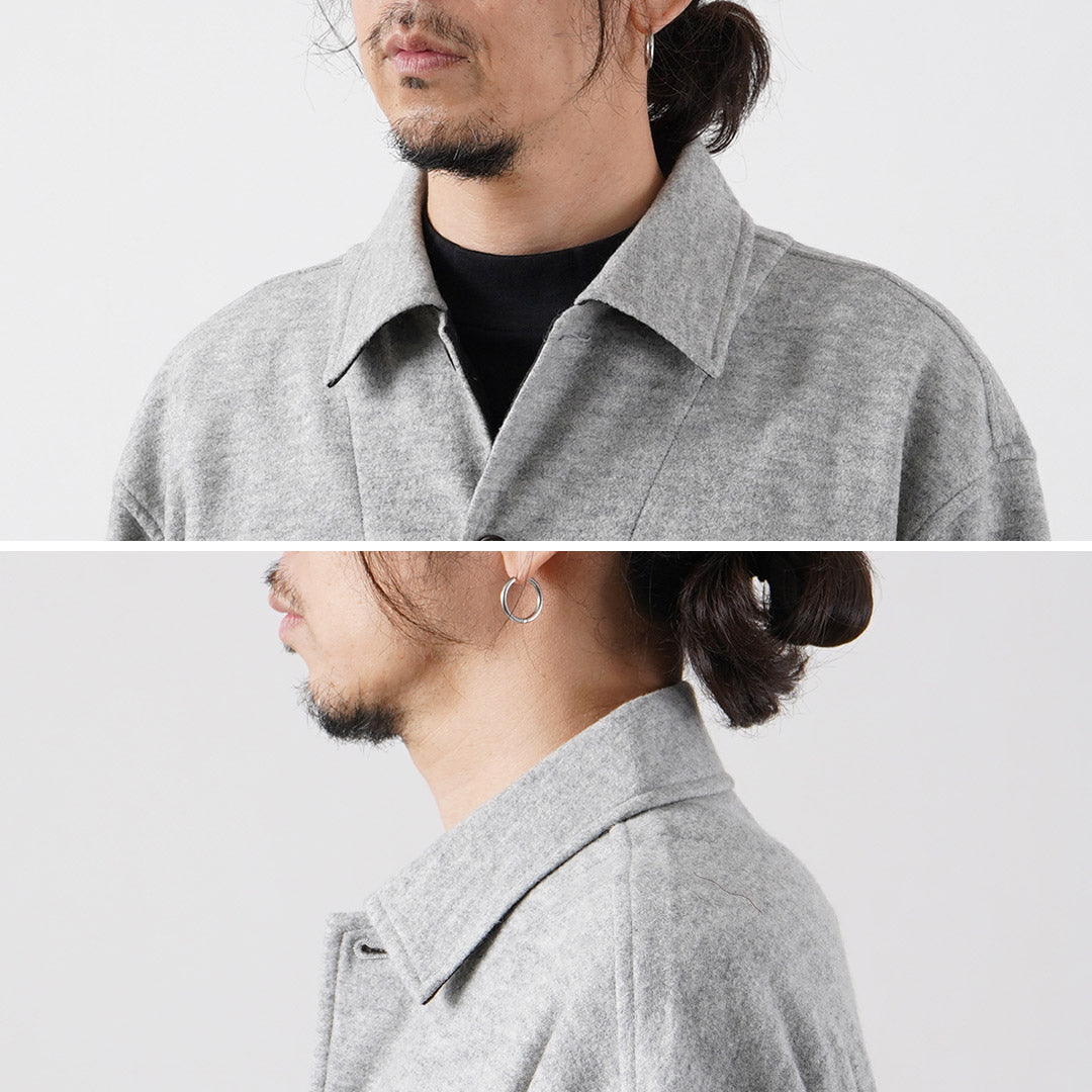 KEMA DESIGNS / Pile Wool Jersey Chore Jacket