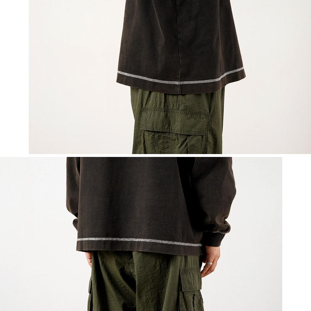 LQQK STUDIO / Graphic Stitch Crew Neck