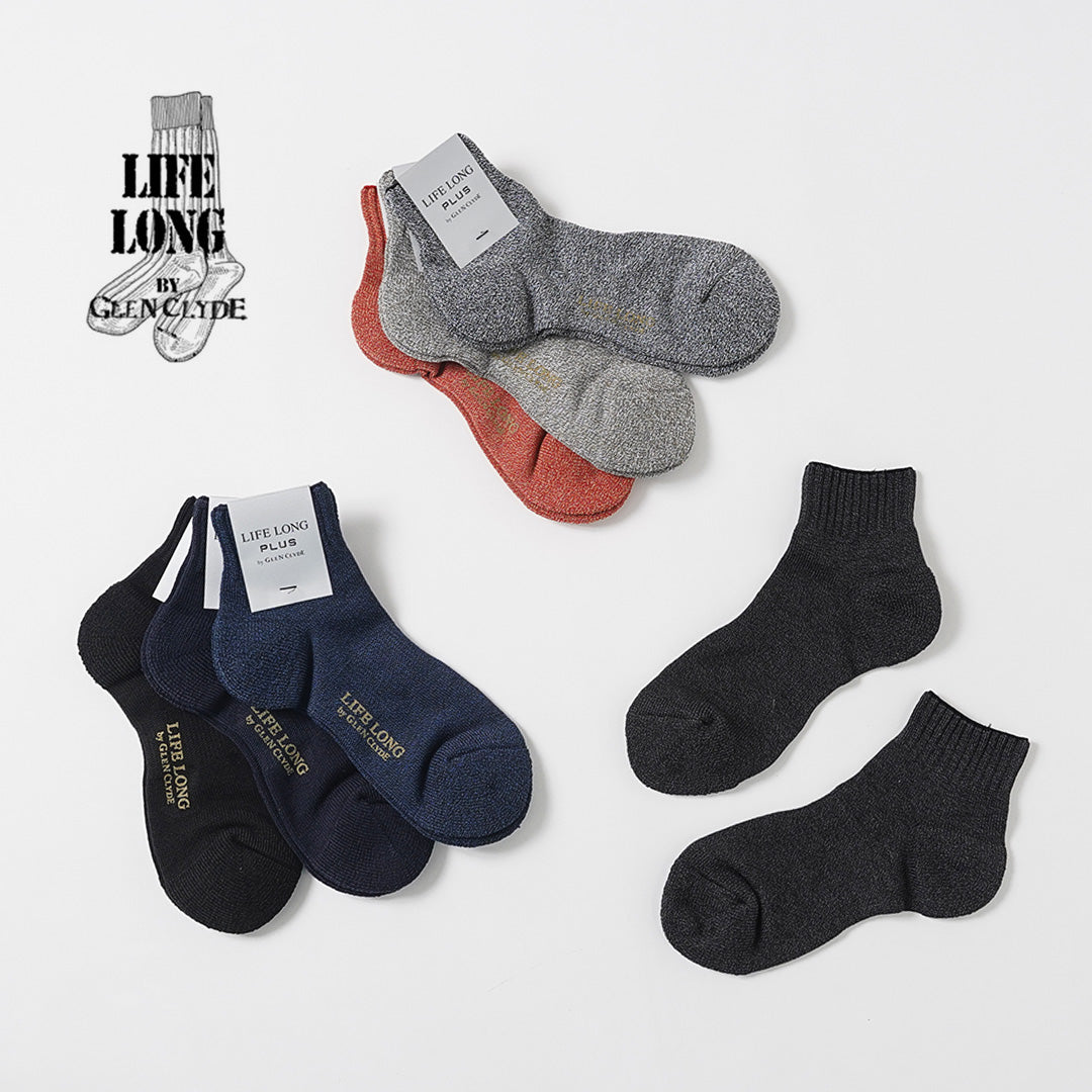 GLEN CLYDE 的 LIFE LONG /“TS-2 PLUS 棉 × CORDURA 絨毛短襪”