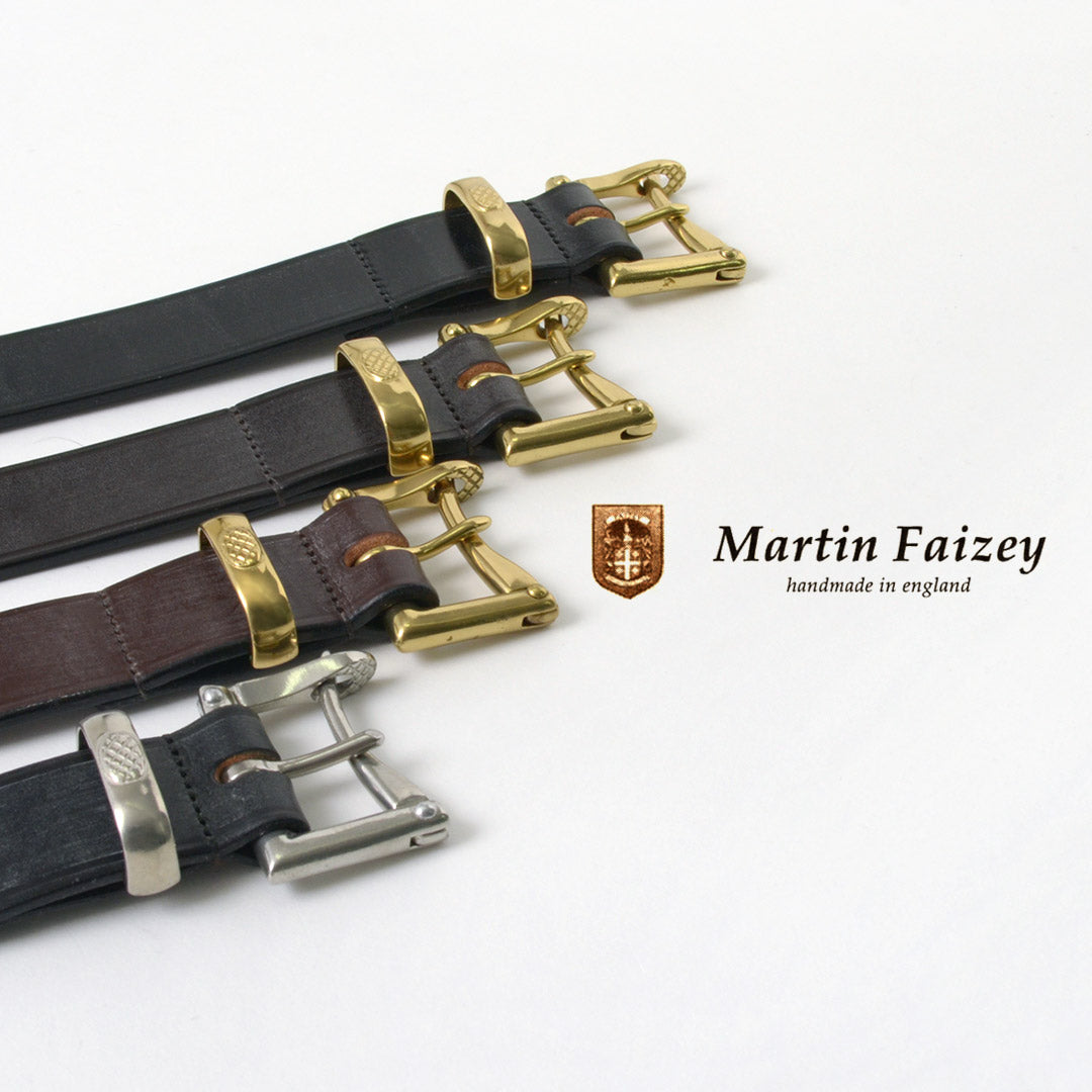 Martin Faizey / Cinturón de cuero de cinturón de liberación rápida de 1.5 pulgadas (38 mm)