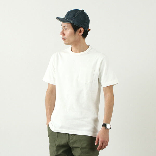 Barns / BR-1100 Hanging Jersey S / S Crew Cuello