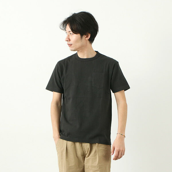 Barns / BR-1100 Hanging Jersey S / S Crew Cuello