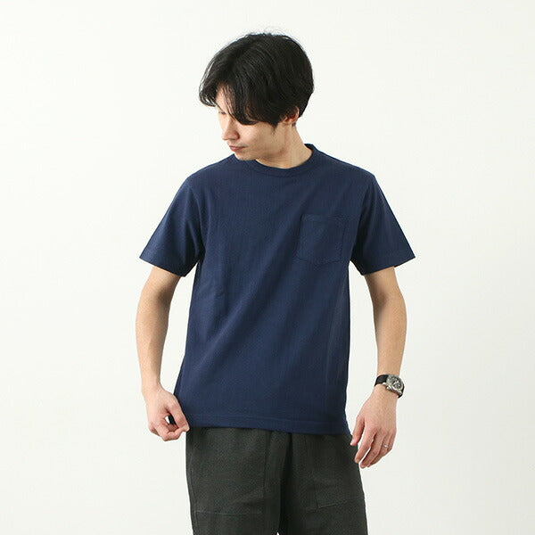 Barns / BR-1100 Hanging Jersey S / S Crew Cuello